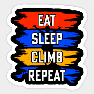 Vintage Rock Climbing Sticker